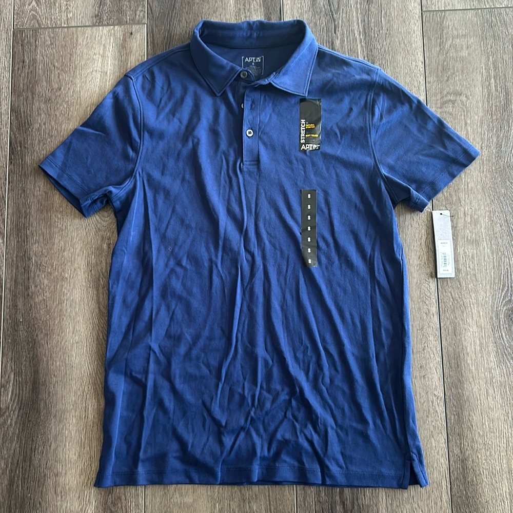 NWT Men’s Apt 9 Polo Shirt Sz S
